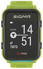 Sigma Pulsmetr iD.TRI BASIC Neon Green 24220