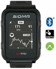 Sigma Pulsmetr iD.TRI SET Black 24250