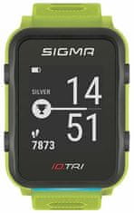 Sigma Pulsmetr iD.TRI SET Neon Green 24270