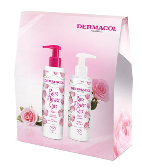 Dermacol Dárková sada Flower Care Růže III.