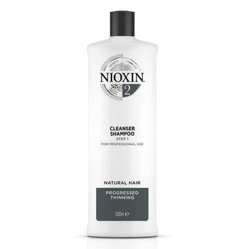 Nioxin Čisticí šampon pro jemné výrazně řídnoucí přírodní vlasy System 2 (Shampoo Cleanser System 2)