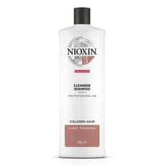 Nioxin Čisticí šampon pro jemné barvené mírně řídnoucí vlasy System 3 (Shampoo Cleanser System 3) (Objem 300 ml)