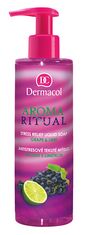 Dermacol Antistresové tekuté mýdlo hrozny s limetkou Aroma Ritual (Stress Relief Liquid Soap) (Objem 250 ml)