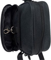 MEATFLY Pánská crossbody taška Hardy, Black