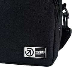 MEATFLY Pánská crossbody taška Hardy, Black