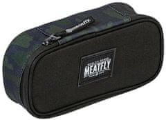 MEATFLY Penál Pencil Case Black / Rampage Camo