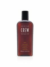 American Crew Multifunkční přípravek na vlasy a tělo (3-in-1 Shampoo, Conditioner And Body Wash) (Objem 250 ml)