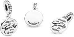 Pandora Stříbrný přívěsek pro nejlepší kamarádky 798124EN16