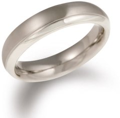 Boccia Titanium Titanový snubní prsten 0130-07 (Obvod 61 mm)