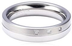 Boccia Titanium Titanový snubní prsten s diamanty 0129-03 (Obvod 56 mm)