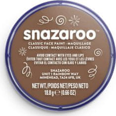 Snazaroo Barva na obličej Béžově hnědá (Beige Brown) 18ml