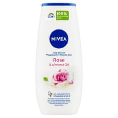 Nivea Pečující sprchový gel Care & Roses (Objem 250 ml)