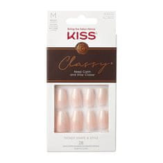 KISS Nalepovací nehty Classy Nails Cozy Meets Cute 28 ks