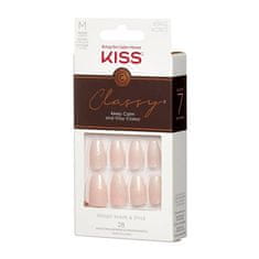 KISS Nalepovací nehty Classy Nails Cozy Meets Cute 28 ks