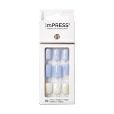 KISS Samolepící nehty imPRESS Nails Lavender Whisper 30 ks