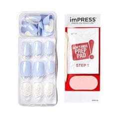 KISS Samolepící nehty imPRESS Nails Lavender Whisper 30 ks