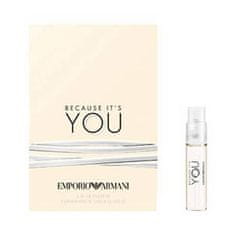 Giorgio Armani Emporio Armani Because It’s You - EDP 2 ml - odstřik s rozprašovačem