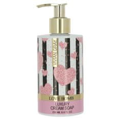 Vivian Gray Krémové tekuté mýdlo Love Bomb (Luxury Cream Soap) 250 ml