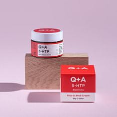 Q+A 5-HTP krém na obličej a dekolt (Face & Neck Cream) 50 g