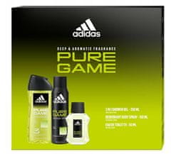 Adidas Pure Game - EDT 50 ml + sprchový gel 250 ml + deodorant ve spreji 150 ml