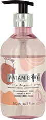 Vivian Gray Tekuté mýdlo Pomegranate & Rose (Liquid Soap) 500 ml