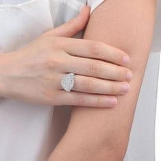 Morellato Luxusní třpytivý prsten ze stříbra Tesori SAIW65 (Obvod 56 mm)