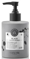 Maria Nila Jemná vyživující maska bez permanentních barevných pigmentů Black (Colour Refresh Mask) (Objem 100 ml)