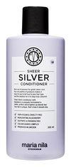 Hydratační kondicionér neutralizující žluté tóny vlasů Sheer Silver (Conditioner) (Objem 100 ml)