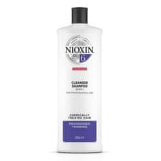 Čisticí šampon pro řídnoucí normální až silné přírodní i chemicky ošetřené vlasy System 6 (Shampoo C (Objem 300 ml)