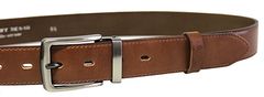 Penny Belts Pánský kožený společenský opasek 35-020-2-48 brown (Délka pásku 110 cm)