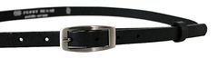 Penny Belts Dámský kožený opasek 15-2-63 black (Délka pásku 95 cm)