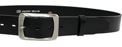 Penny Belts Dámský kožený opasek 16263 black (Délka pásku 100 cm)