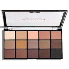 Makeup Revolution Paletka očních stínů Re-Loaded (Palette Basic Mattes) 15 x 1,1 g (Odstín Basic Mattes)