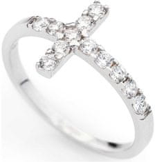Amen Originální stříbrný prsten se zirkony Rosary ACOBB (Obvod 52 mm)