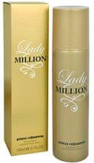 Paco Rabanne Lady Million - deodorant ve spreji 150 ml