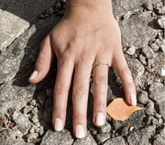 Beneto Stříbrný prsten s krystaly AGG184 (Obvod 50 mm)