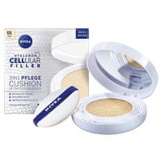 Nivea Pečující tónovací krém v houbičce 3 v 1 Hyaluron Cellular Filler 15 g (Odstín 02 Medium)