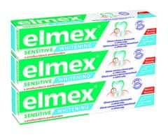 Elmex Bělicí zubní pasta pro citlivé zuby Sensitive Whitening 3 x 75 ml