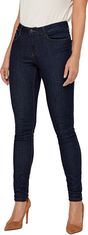 Vero Moda Dámské džíny VMSEVEN Skinny fit 10183948 Dark Blue Denim (Velikost XS/32)