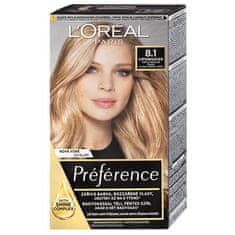 L’ORÉAL PARIS Permanentní barva na vlasy Préférence (Odstín 10.21 Stockholm Velmi světlá perlová blond)