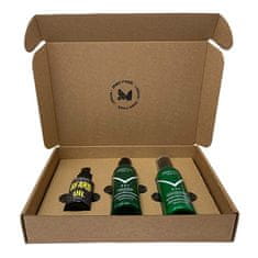 Men Rock London Dárková sada péče o vousy Sicilian Lime (Beard Care Gift Set)