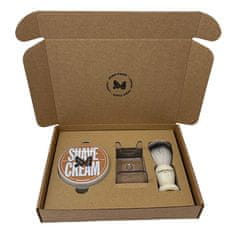 Men Rock London Dárková sada holicí péče Sandalwood (Shaving Gift Set)