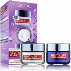 L’ORÉAL PARIS Dárková sada vyplňující pleťové péče Revitalift Filler Duopack