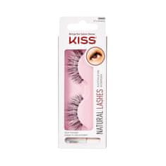 KISS Umělé řasy přirozené Natural Lashes 1 pár (Varianta Gorgeous)