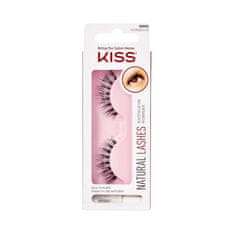 KISS Umělé řasy přirozené Natural Lashes 1 pár (Varianta Gorgeous)