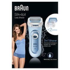 Braun Dámský elektrický holicí strojek Lady Style 5160 Blue