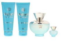 Versace Dylan Turquoise - EDT 100 ml + tělové mléko 100 ml + sprchový gel 100 ml + EDT 5 ml