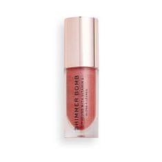 Makeup Revolution Lesk na rty Shimmer Bomb (Lip Gloss) 4,5 ml (Odstín Light Beam)