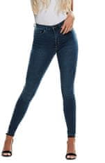 ONLY Dámské džíny ONLROYAL Skinny Fit 15181725 Dark Blue Denim (Velikost XS/30)