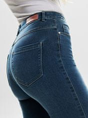 ONLY Dámské džíny ONLROYAL Skinny Fit 15181725 Dark Blue Denim (Velikost XS/30)